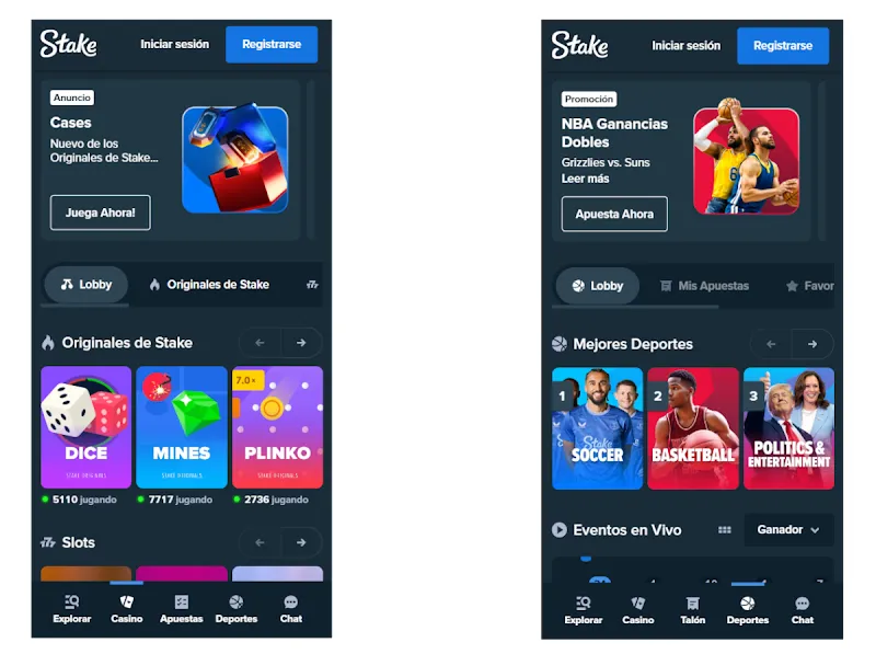 Stake App disfruta del mejor casino con pagos rápidos