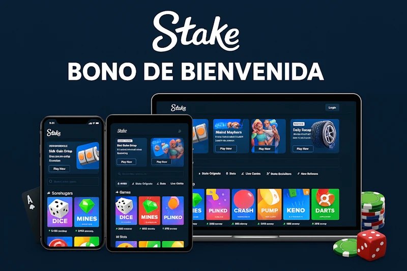 Stake bono de bienvenida