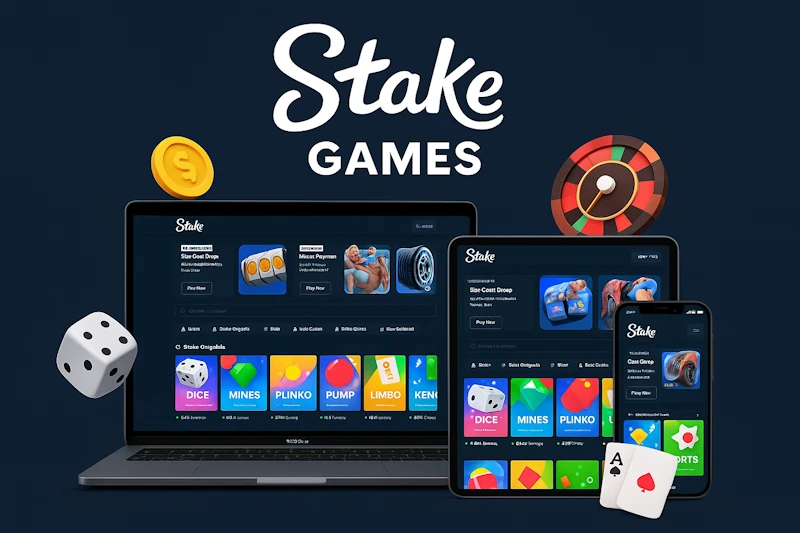 Stake games – catálogo de juegos más jugados